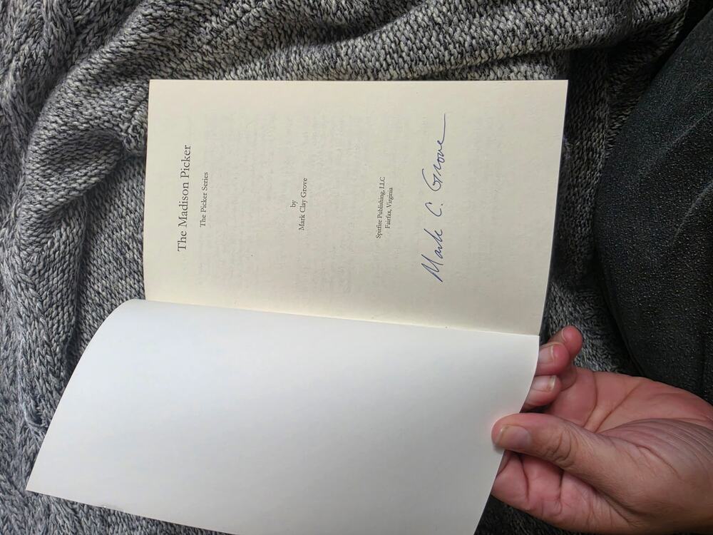 SIGNED The Madison Picker Antiques Novel Paperback
